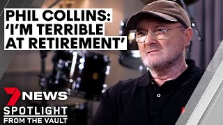 Phil Collins Im terrible at retirement  Sunday Night [upl. by Ynabe]