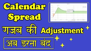 Best calendar spread adjustment  Calendar Spread Adjustment for all markets  how to make calendar [upl. by Eisdnil]