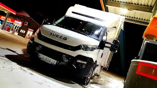 Trasa z Włoch do Szwecji przez Austria Niemcy Dania Iveco Daily 35S18 Busiarze 4k music travel [upl. by Dierolf]