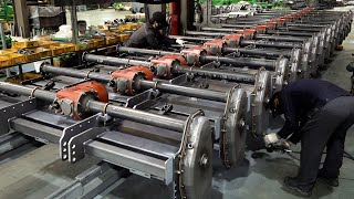 Process of making a modern tractor rotavator Korean agricultural machinery manufacturing factory [upl. by Paza]