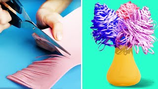 28 BRICOLAGES EN PAPIER FACILES À FAIRE  DÉCORATION CADEAUX ET JOUETS [upl. by Udele825]