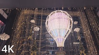 NYC Christmas Walk 2023 Hudson Yards Christmas Lights Ship and Shop Mall Manhattan West [upl. by Luar]