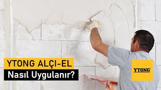 Ytong Duvarlar Üzerine quotYTONG ALÇIELquot Nasıl Yapılır [upl. by Merrie445]