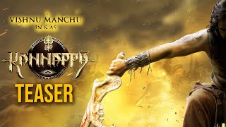 Kannappa 🏹 Telugu Teaser  Manchu Vishnu  Prabhas  Mohanlal  Mohan Babu  Akshay Kumar  FT [upl. by Dominick]