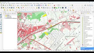 Numérisation Digitalization in QGIS [upl. by Ahsinuq]