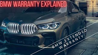 BMW EXTENDED WARRANTY 2023  BMW Warranty Explained [upl. by Orion]