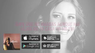 Supe Que Me Amabas Lyric Video  Marcela Gandara [upl. by Eanehs182]