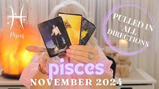 NO NONSENSE READING  The scales are balancing in your favour  Pisces November 2024 [upl. by Eeloj836]