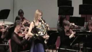 Teris Artik Concerto for Horn and String Orchestra by Alan Hovhaness [upl. by Enaffit]