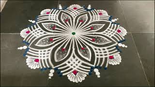 Margazhi maadham kolam designs Simple Dhanurmasam muggulu designs easy rangoli designs [upl. by Nitsirc]