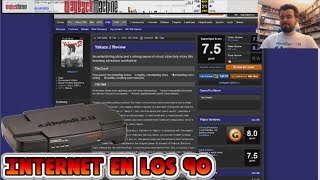 VIAJAMOS A LOS AÑOS 90 DE INTERNET  Wayback Machine [upl. by Oiligriv]