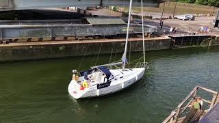 Plimsoll Swing Bridge  Bristol [upl. by Gardiner387]