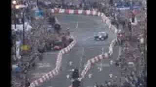 Juan Pablo Montoya donuts London [upl. by Valery]