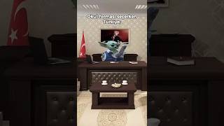 Baby Yoda Türkiye okul forması seçiyor 🤔  Baby Yoda babyyoda [upl. by Madian]