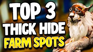 Best Thick Hide Farm Locations In New World [upl. by Capriola]