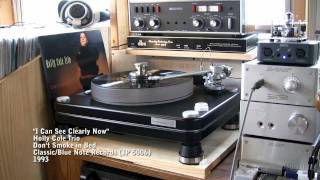 VPI Scoutmaster plays Holly Cole Trio  I Can See Clearly Now [upl. by Nolham]