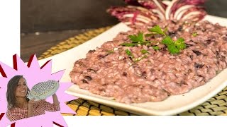 Risotto al Radicchio e Monte Veronese [upl. by Zemaj]