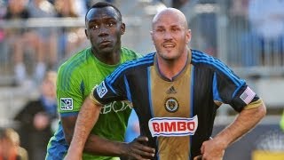 HIGHLIGHTS Philadelphia Union vs Seattle Sounders  May 4 2013 [upl. by Albie]