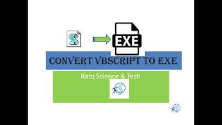 Convert VBScript to EXE [upl. by Yenttihw]