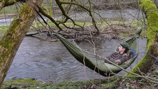 BIWAK Z HAMAKIEM NAD RZEKĄ [upl. by Ydeh]