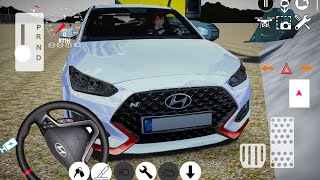 3D Driving Game City Driving with a Hyundai Veloster  Car Game Android Gameplay [upl. by Annayat270]