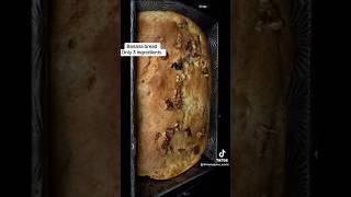 Banana bread recipe only 3 ingredients [upl. by Pontus236]