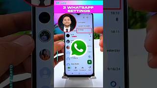 3 Secret WhatsApp Tricks  3 Whatsapp Secret Settings  WhatsApp Tips and Tricks ai shorts [upl. by Berton]