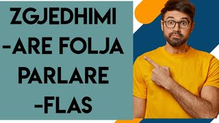 Mesimi 20 Zgjedhimi i pare ARE zgjedhimi i foljes PARLARE FLASNE ITALISHT [upl. by Notgnilliw]