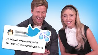 Sydney Sweeney and Glen Powell Read Thirst Tweets [upl. by Aneerak]