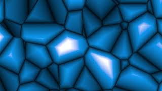 Glossy blue abstract frackels  4K 60fps animation motion background [upl. by Notreb]