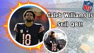 Chicago Bears’ Offense Shake Up Caleb Williams Remains QB1 Amid Big Changes [upl. by Diraf]