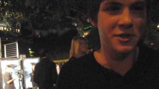 Logan Lerman exposes Twitter amp MySpace posers [upl. by Milas]