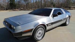 1982 Delorean DMC12 Start Up Exhaust and In Depth Review [upl. by Mot353]