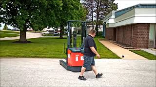 Noblelift PS30RM Walkie Stacker Reach Truck [upl. by Niwled978]