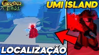 LOCALIZAÇÃO da NOVA ILHA UMI ISLAND do GRAND PIECE do UPDATE 10 SPAWN do MIHAWK e ROGER [upl. by Lezned]