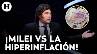 Devaluará 54 el peso en Argentina Las 10 medidas de Milei para afrontar la crisis económica [upl. by Sert]