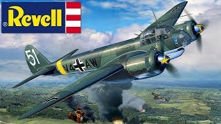 FULL VIDEO BUILD REVELL JUNKERS Ju88A4 BOMBER [upl. by Kired122]