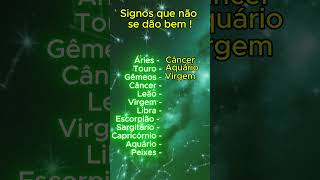 Conheça os Signos que não se dão bem  parte 1 [upl. by Osbourne846]