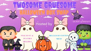 Twosome Gruesome Box Swap hosted by Melissa and Mitzi Pixie Dust amp Peaches and Belles of Cotton [upl. by Adnylam]