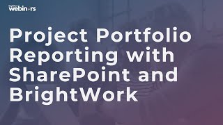 Project Portfolio Reporting with SharePoint and BrightWork [upl. by Lamiv]