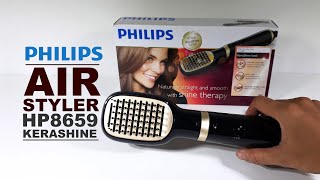 PHILIPS Airstyler HP8659 KeraShine  Sisir Ion Philips Indonesia [upl. by Lane883]