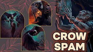 Gwent  Pro rank SK CROW SPAM deck July [upl. by Chlo]