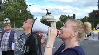 Desperate Fathers Stage Protest In London [upl. by Emanuele238]