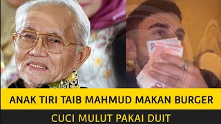 ANAK TIRI TAIB MAHMUD MAKAN BURGER CUCI MULUT PAKAI DUIT [upl. by Codee]