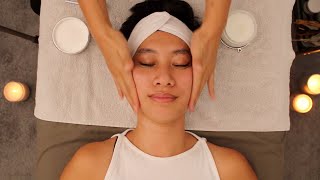 3 Hours of Calming Deep Sleep and Relaxation ASMR Whisper Facials [upl. by Gersham488]