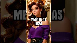 Megara as Libra ♎️ disney zodiac ai shorts [upl. by Stark]