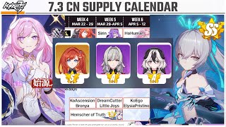 What Should You Pull Honkai Supply Calendar v73 [upl. by Poock]