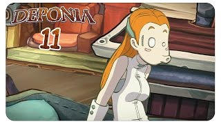 Goal erwacht 11 Deponia  Lets Play [upl. by Brinn]