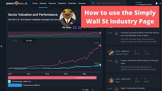 How to use the Simply Wall St Industry page [upl. by Leilah]