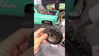 🛞 RC Tire Shredders  starbondadhesives quick repair Video by mikesrch [upl. by Ayotas]